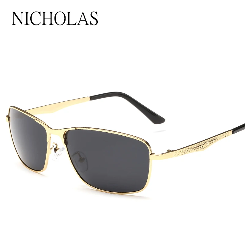2016 Driving Polarized Sunglasses Men Brand Designer Metal Frame Sport Sun glasses For Men Outdoor Eyewear