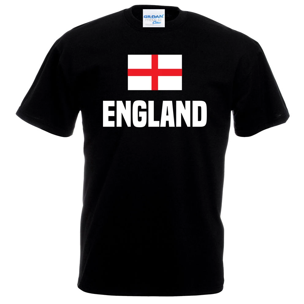 2019 New Fashion Casual Men T Shirt Novelty O Neck Tops England Flag