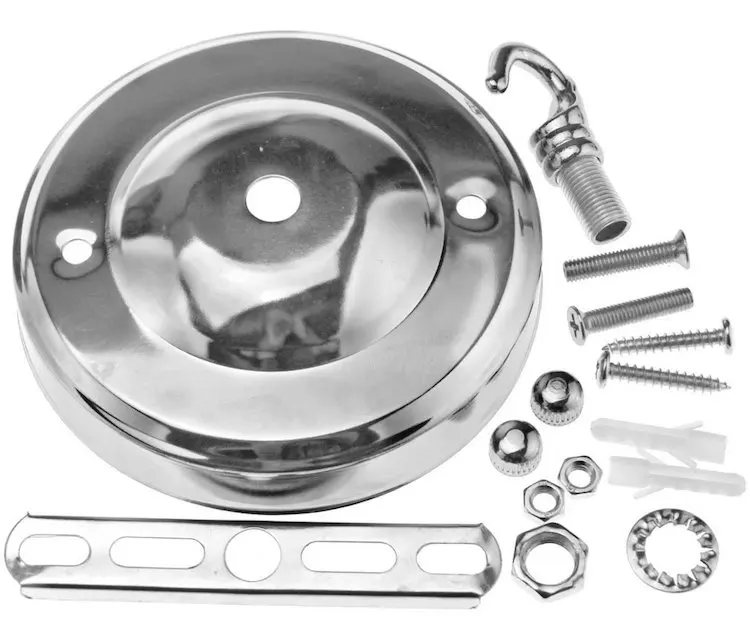 Hanging Lamp Suspension Fixing Hook Plate
