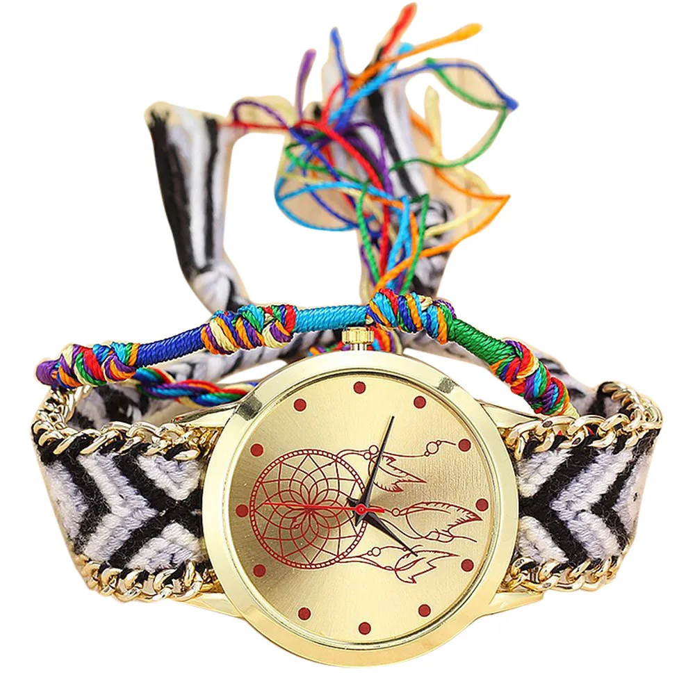 Женские браслеты, ручная работа, браслет дружбы, цепочка, многослойные часы, аналоговые кварцевые наручные часы, женский браслет, ювелирное изделие, Прямая поставка