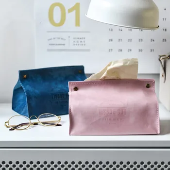 

European-style tissue box cover napkin tray storage bag Desktop Tissue holder Container home decor