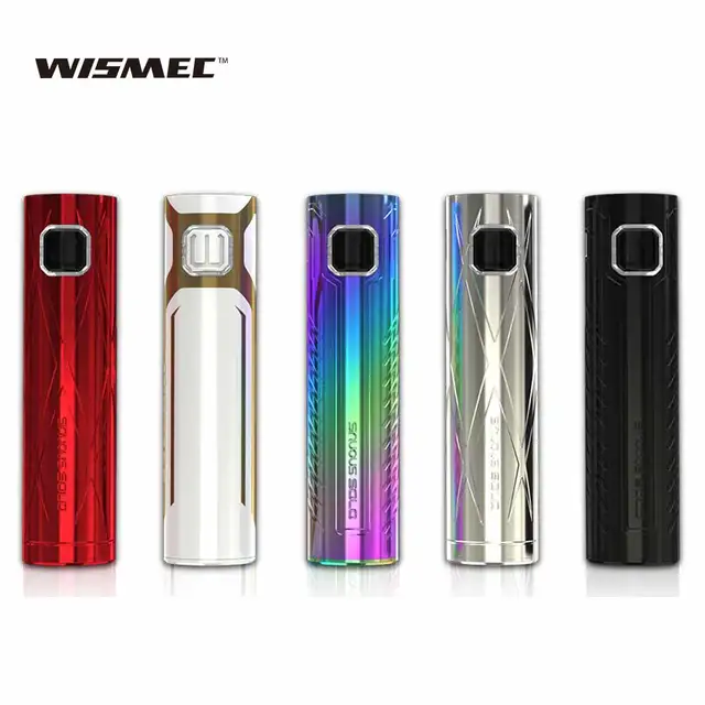 Новые электронной сигареты Батарея Wismec извилистые SOLO 2300 мАч Батарея Max 40 Вт AMOR НС Pro танк Fit 510 электронная сигарета распылитель форсунки