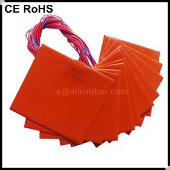 

Silicone Rubber Heater Bed 600MM x 600MM (24''X24'')For 3D Printer With 100k thermistor and 3M Tape