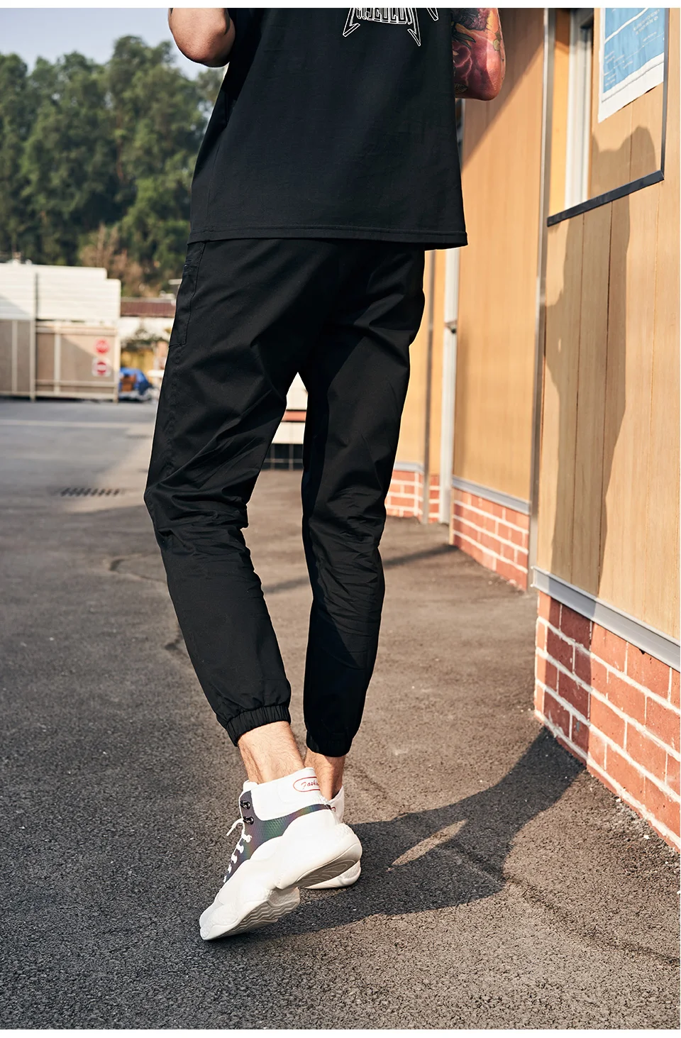 Enjeolon, брендовые новые летние длинные прямые брюки, мужские Модные Спортивные штаны, мужские качественные штаны для сафари, крутые брюки K6612
