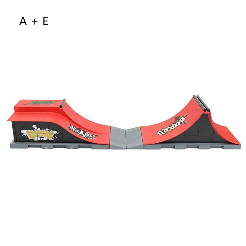 Peças para Fingerboard Site Skate Parque Rampa Dedo Placa Final Parques Meninos Jogos Adulto Novidade Itens Crianças Brinquedos Diy 1 pc A-f Mod. 201229 14 Cheap Mini bicicletas e skate