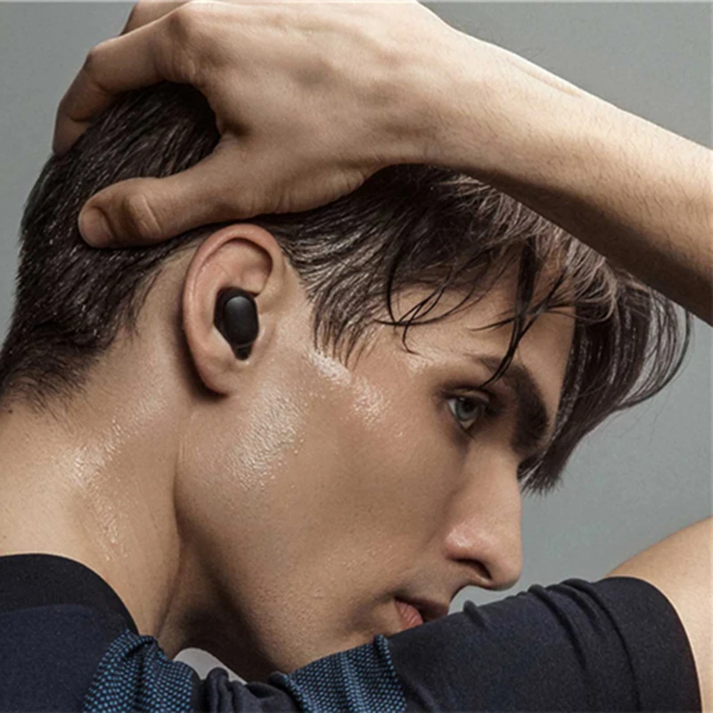 Xiaomi AirDots Basic In Ear Bluetooth 5 0 наушники с зарядным устройством беспроводные бас стерео