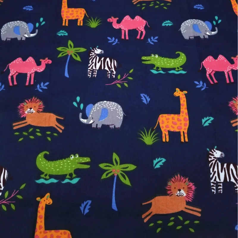 Многоразовая твиловая хлопковая ткань Лоскутная Ткань для шитья своими руками
