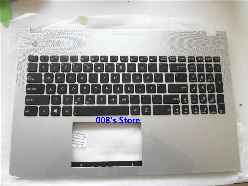 Чехол для ASUS N56 N56V N56VM N56VZ N56SL N56DP N56DY N56JK N56JN N56JR N56VB N56VJ N56VV Упор для рук клавиатура/нижний чехол база - Цвет: Palmrest Enlish