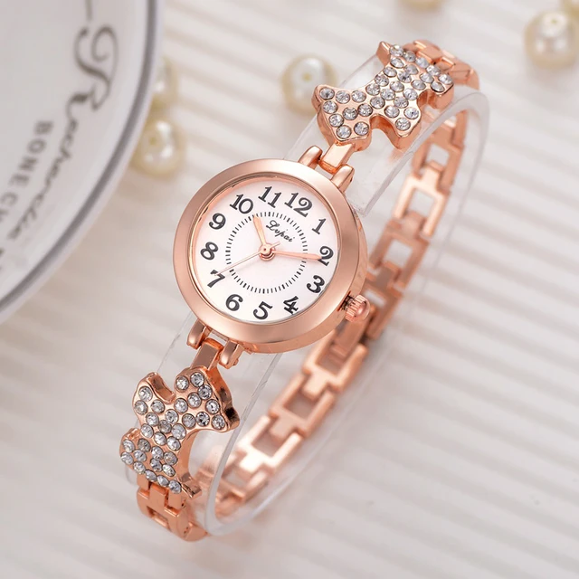 Lvpai Brand Luxury Women Bracelet Watch Fashion Casual Dog Band Women's Dress Wr Lvpai Brand Luxury Women Bracelet Watch Fashion Casual Dog Band Women's Dress Wr