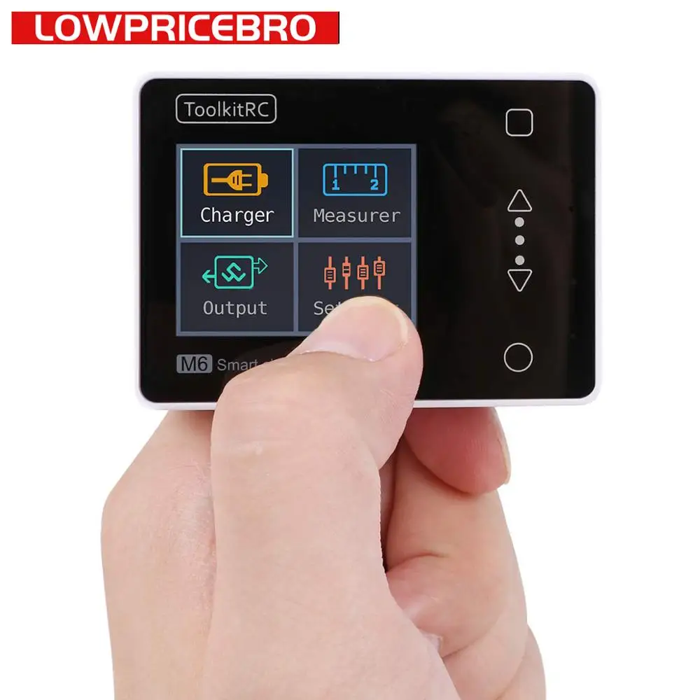 Günstig ToolkitRC M6 Batterie Balance Ladegerät 150 W 10A DC Entlader für 1 6 S Lipo LiHV Leben Lion NiMh pb Zelle Checker Servo Tester