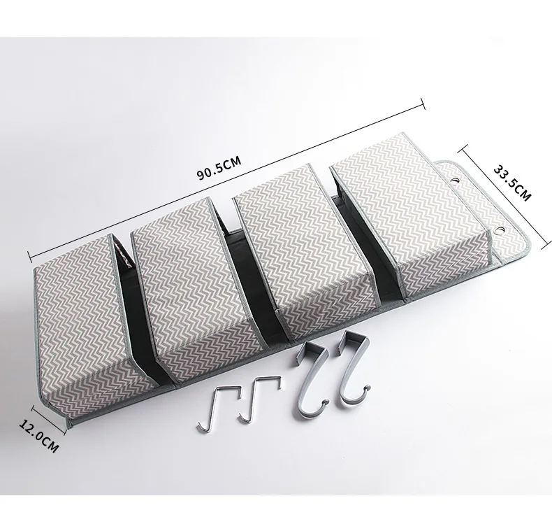 Snialhouse 4 кармана Дверь задняя стенка прикроватный шкаф висячая сумка органайзер для хранения мелочей нижнее белье игрушки