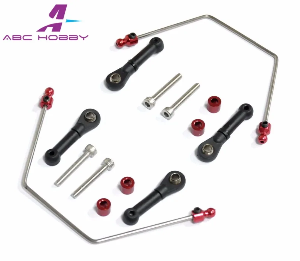

NEW 1:10 RC Alloy Stabilizer Rod Set (F&R) for TAMIYA GF-01 Chassis only parts Crawler