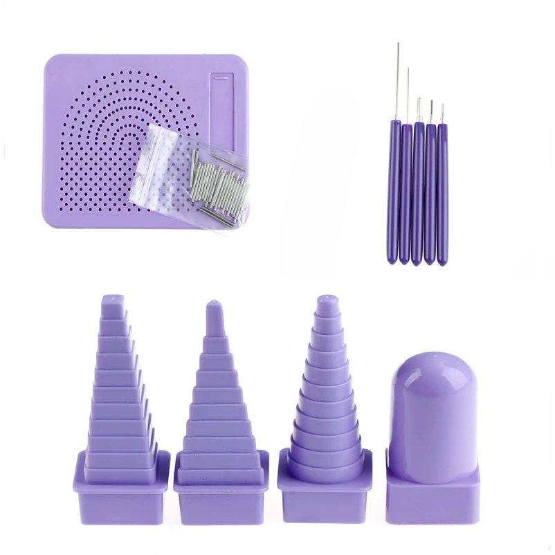 

Newest Quilling Handmade Paper Craft Tool DIY Paper Quilling Tool Quilter's Grid Guide for Paper Folding Crafting Paper