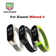 AKGLEADER для Xiaomi Mi, браслет 4, нейлоновый браслет, ремешок на запястье, спортивные часы, ремешок для Xiaomi Mi, 3, 2, Смарт-часы, браслет, ремешок для часов