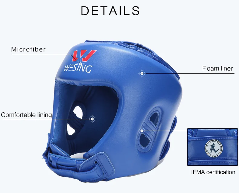 Wesing Муай Тай Бокс головной убор протектор Муай Тай головные уборы для тренировок 1009A1