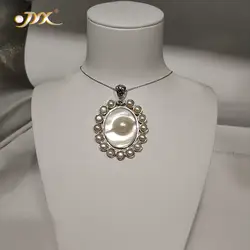 JYX 2019 Seckill стол многоцветный и Форма жемчужные ожерелья очень элегантный для женщин ограниченное количество 925 серебро