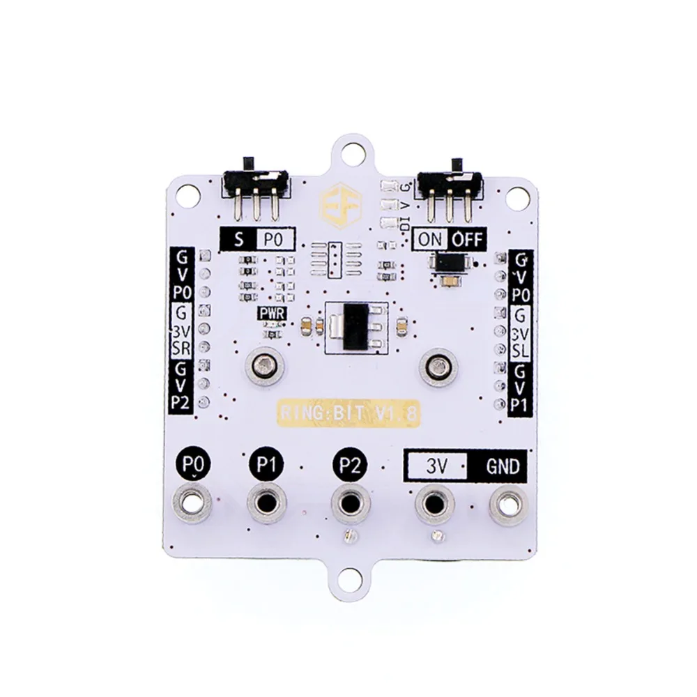 

Ring:bit Ringbit Module Extension Board For BBC Micro:bit Microbit ,for JavaScript, MakeCode,Python Develop Environment FZ3261