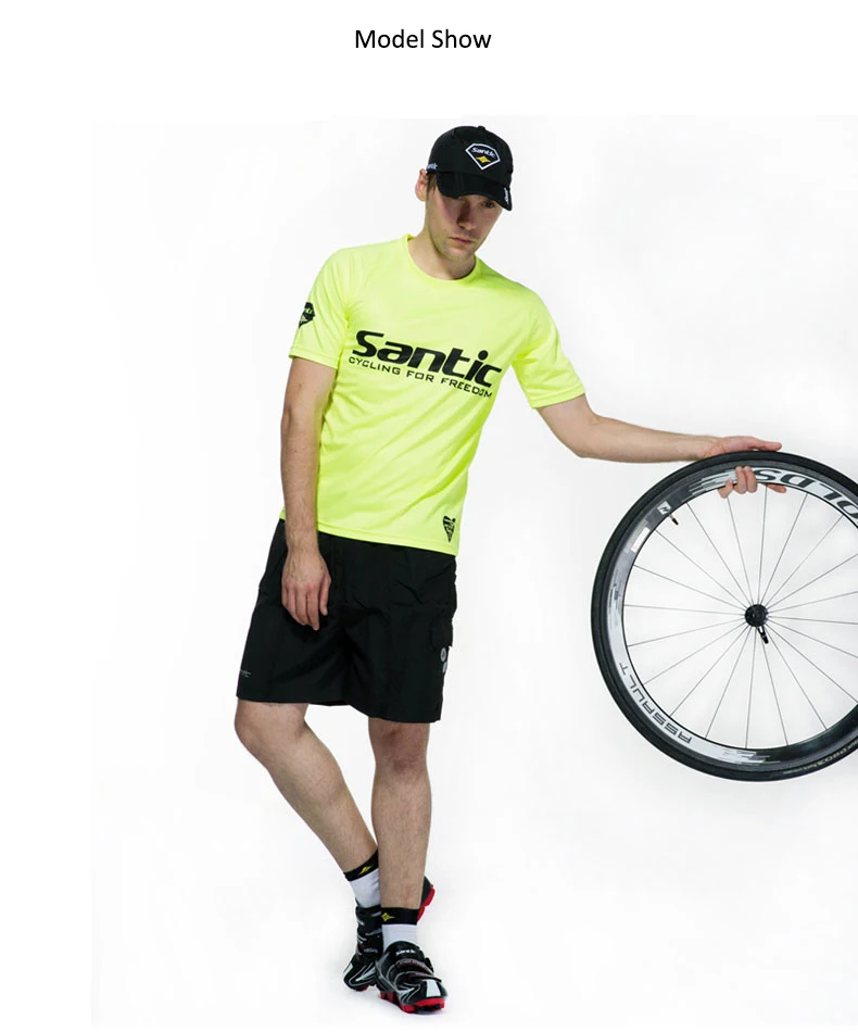 Мужские шорты Santic, свободный крой, для отдыха, для велоспорта, противоударные, мягкие, MTB, для шоссейного велосипеда, дышащие, 1/2, для отдыха, для велосипеда, спортивные штаны