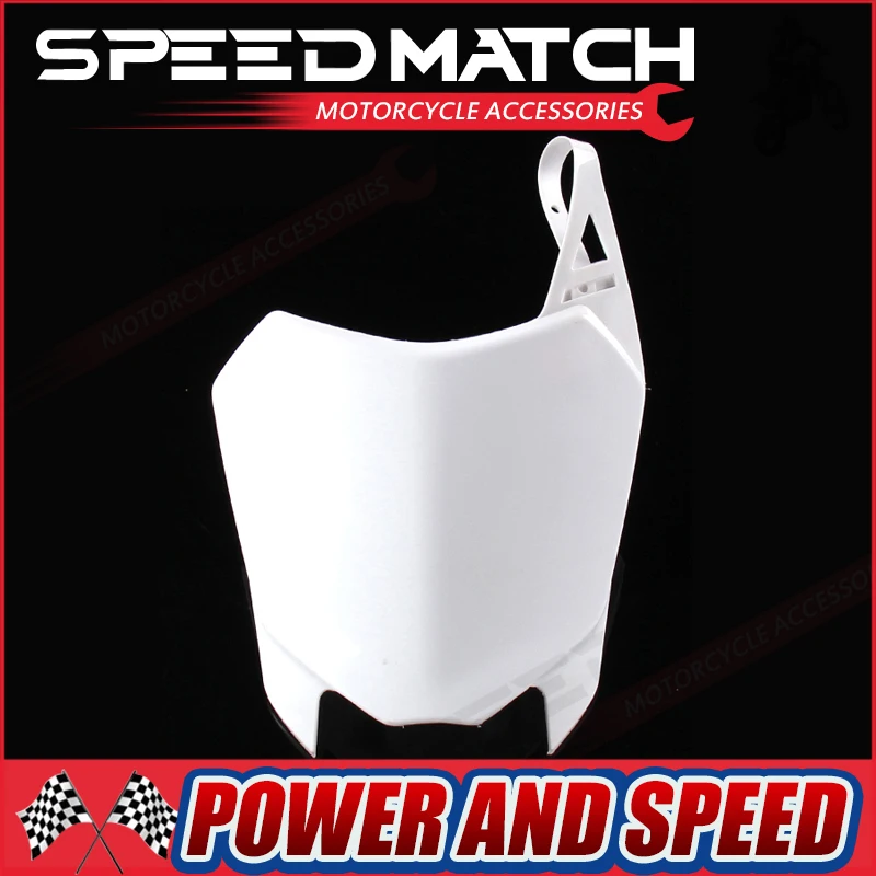 Пластиковые передние номерные пластины для HODNA CR85R CRF 150R CRF150R 07-17 лет мотокросса |