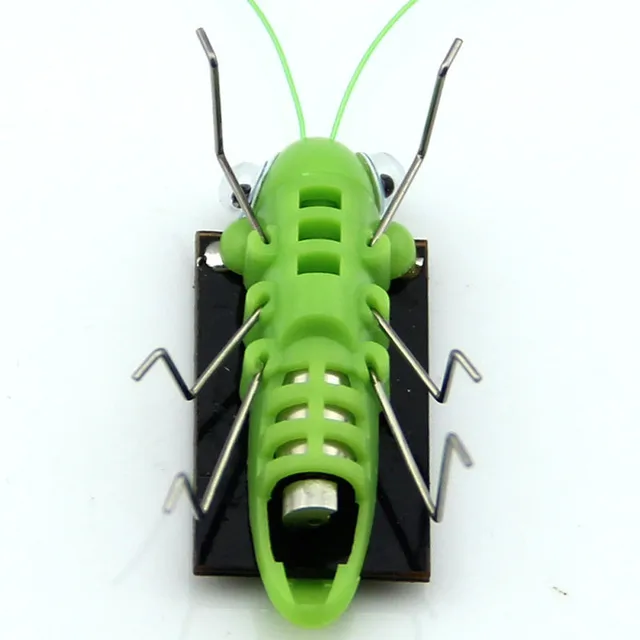 2018 Solar grasshopper Educational Solar Powered Grasshopper Robot Toy required Gadget Gift solar toys No batteries