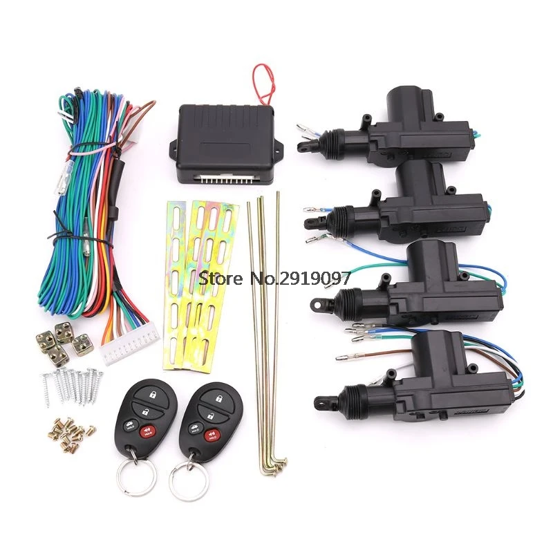 

2019 New Car Remote Control Central Locking Kit Keyless Entry System 12-Volt Motor Door Lock Actuator