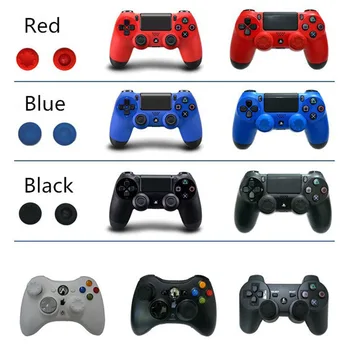 

100pcs/lot Game Silicone Thumb Stick Joystick Grip For Sony PlayStation 3 PS3 PS4 Controller Cap Cover For Xbox360 XBOX ONE