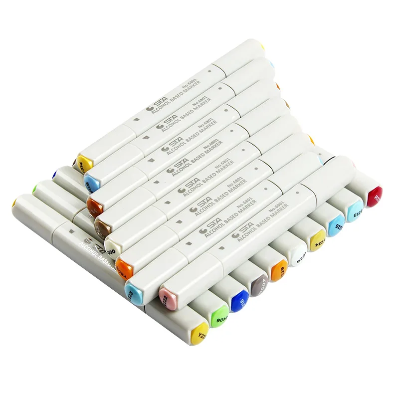 

Sketch Marker Pen Bag Manga Graphic Art Twin Felt Tip Art Graphic Drawing Manga Water Based Pigment marker