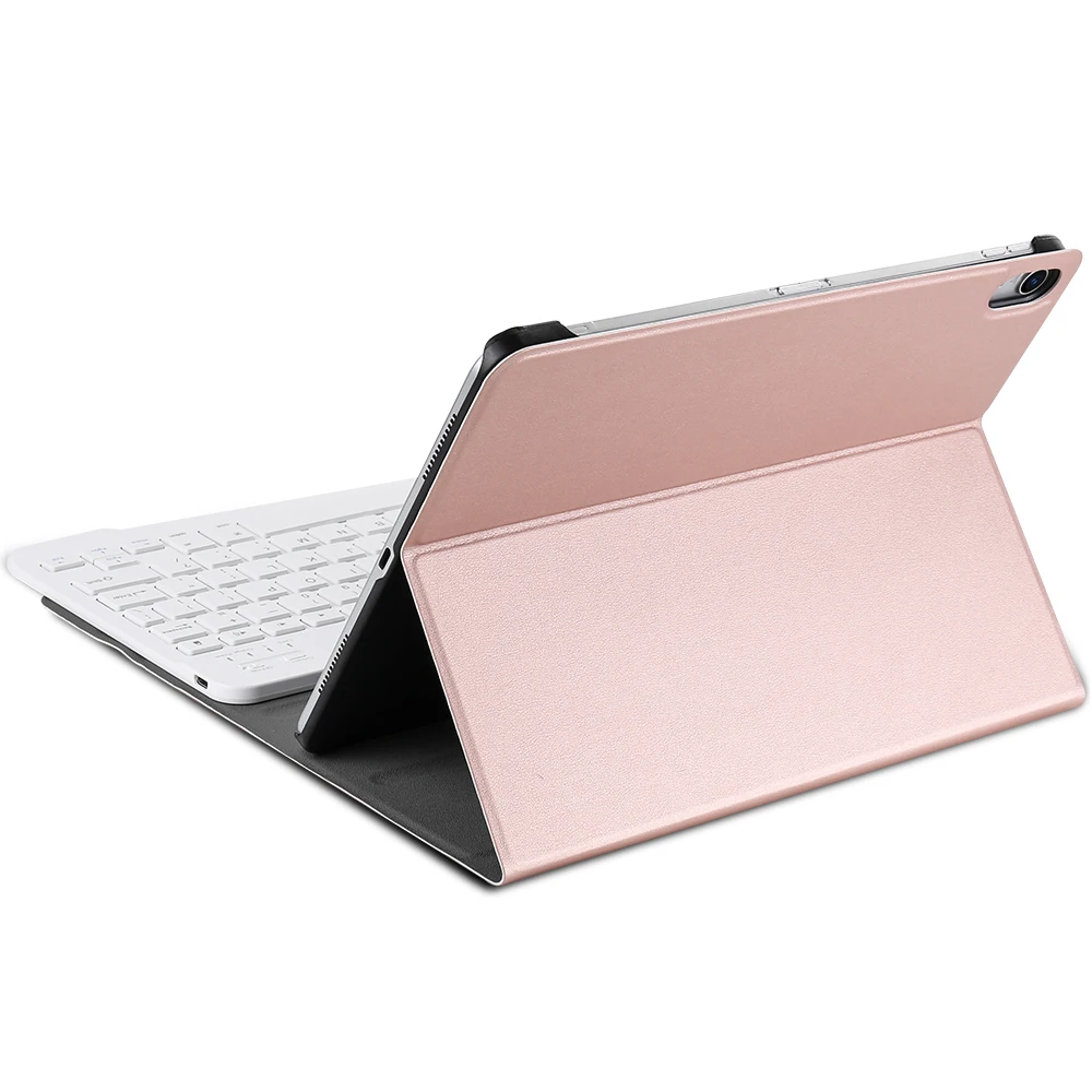Чехол для Apple iPad Pro 11 2018 A80 тонкий умный кожаный чехол + английская клавиатура с