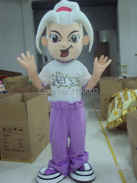

2014 Hot sale New angelique cartoon Mascot Costume Adult Fancy Dress Cartoon Outfit Suit free shipping