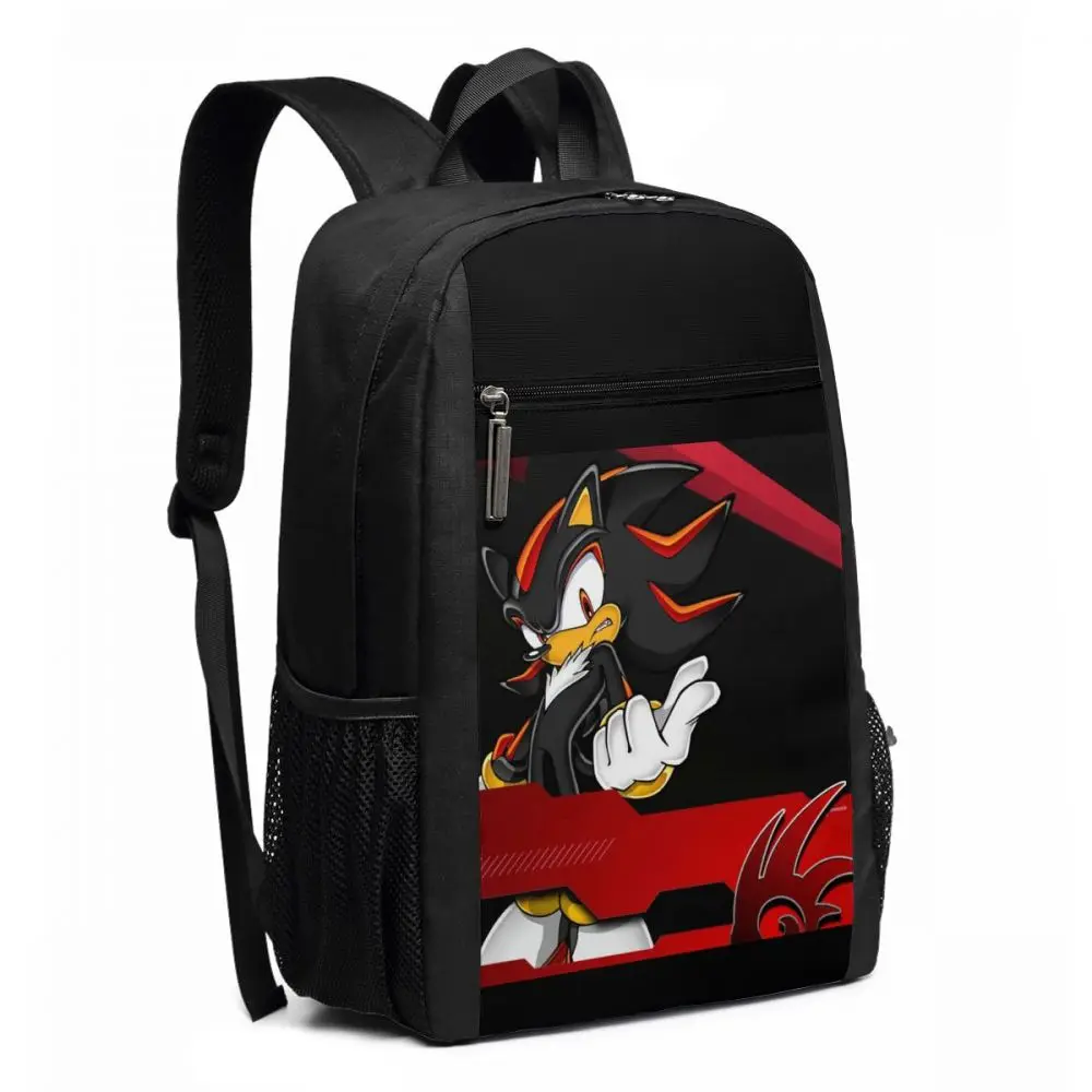 Рюкзак с ежом Sonic The рюкзак Shadow s дорожная Подростковая сумка Высокое качество