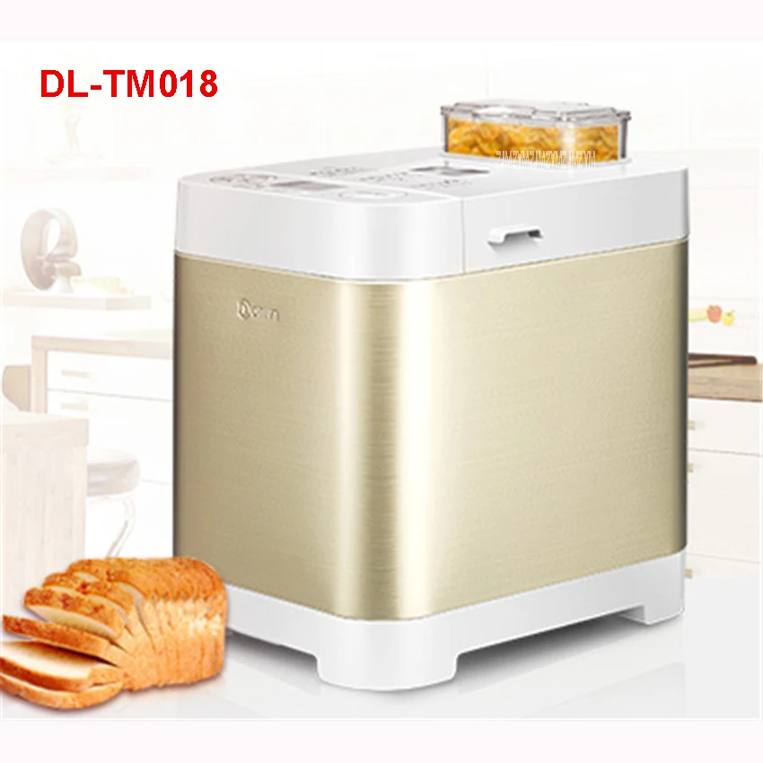 DL-TM018 220Vbread machine home automatic and face multi-functional intelligent Caesar fruit yogurt 500g/750g/1000g Bread Makers DL-TM018 220Vbread machine home automatic and face multi-functional intelligent Caesar fruit yogurt 500g/750g/1000g Bread Makers