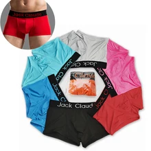 10 шт./лот, нижнее белье Jack Claude, мужские трусы-боксеры, фирменное Мужское нижнее белье, боксеры сексуальное белье, мужские трусы Cueca, боксеры Homme