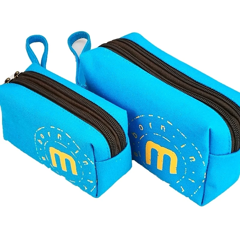 Monedero Pequeño Monedero Bicolor Piel Cremallera Para Hombre