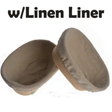 2x Овальный тростниковый тесто для теста, проверяющая герметичную корзину, баннет в форме брокфора 500 г