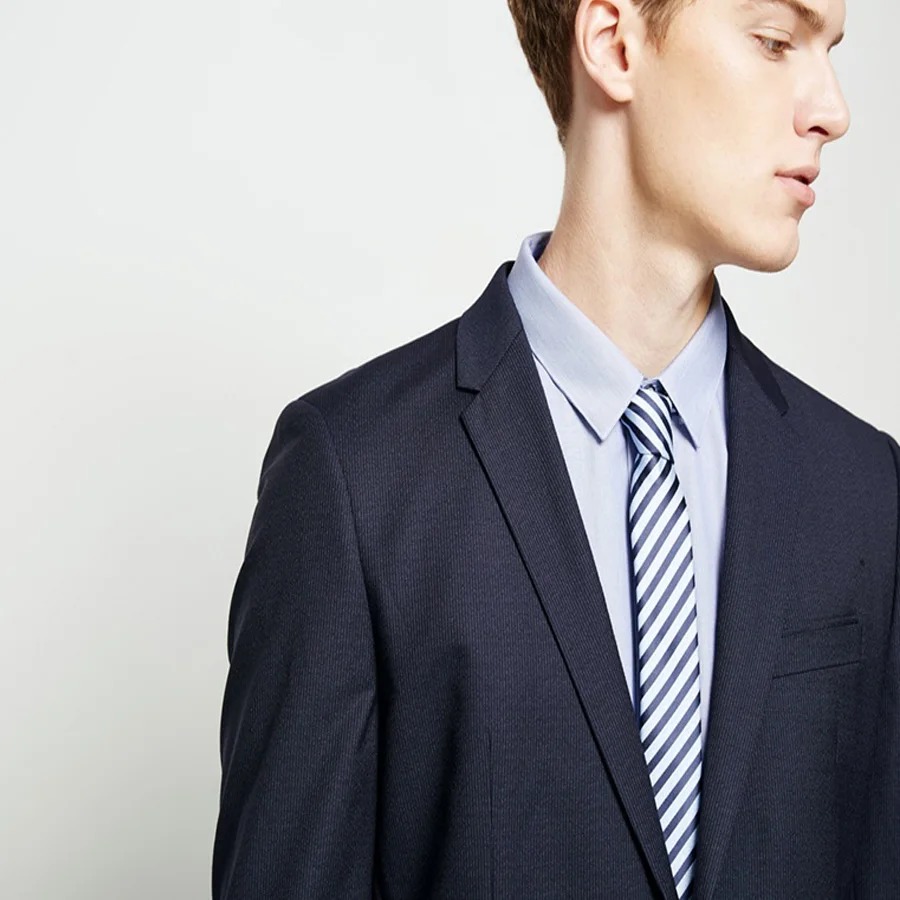 Hot Sale Smart Casual Business Suit Blazer Masculino Groom Tuxedos Wedding Suit Slim Fit for Men 2 Pcs (Jacket+Pants) Suit Men