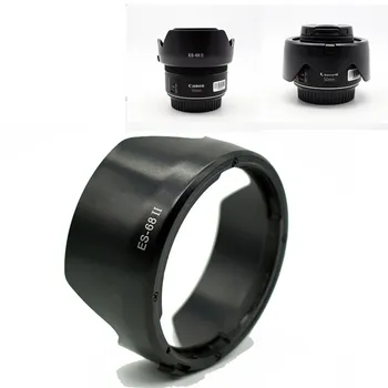 

10pcs New ES68II ES-68II Camera Flower shape Lens Hood for EOS EF 50mm f/1.8 STM 49mm lens protector Reversed
