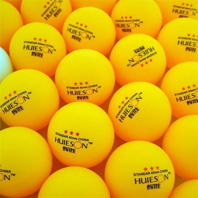 30 Pcs 3-Star 40mm 2.8g Table Tennis Balls White Yellow Pingpong Training BallES 