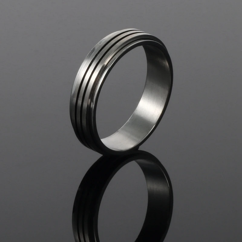 wholesale Men's Fashion Jewelry Stainles Steel Spinner Ring No Fading