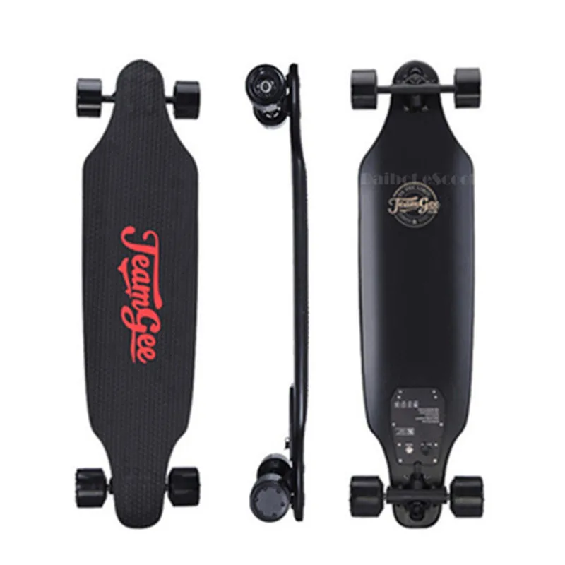 Discount Electric Scooter Adult Four Wheels Electric Scooters Brushless Motor 36V 700W Electric Skateboard Longboard 40KM/H 0