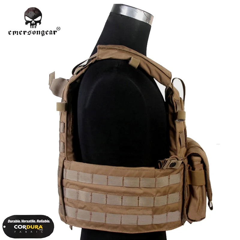 Emerson gear Molle Жилет Охотничий Тактический жилет страйкбол боевой 094 к M4 чехол жилет шестерни coyote коричневый EM7356CB