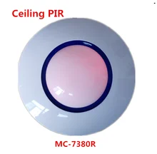 Wireless ceiling PIR Sensor intrusion detector with pet immunity Function Motion detector