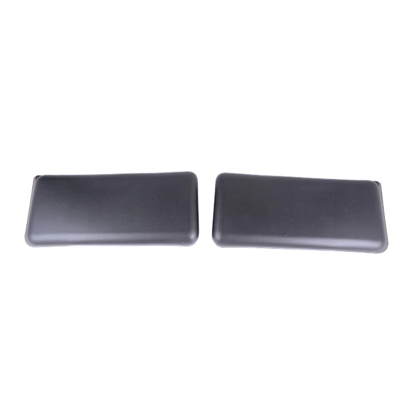 Set Front Bumper Guards Pads Car License Plate Bracket For Ford F150 09-14 License Plate Holder Mounting Bracket Black (18)