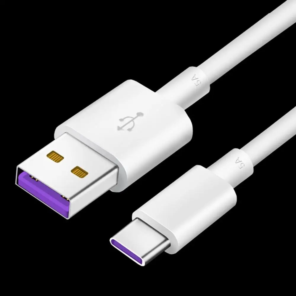 Быстрая зарядка 5 в 5A USB-C к USB 2,0 кабель для передачи данных для планшетов и телефонов huawei Коврики 9