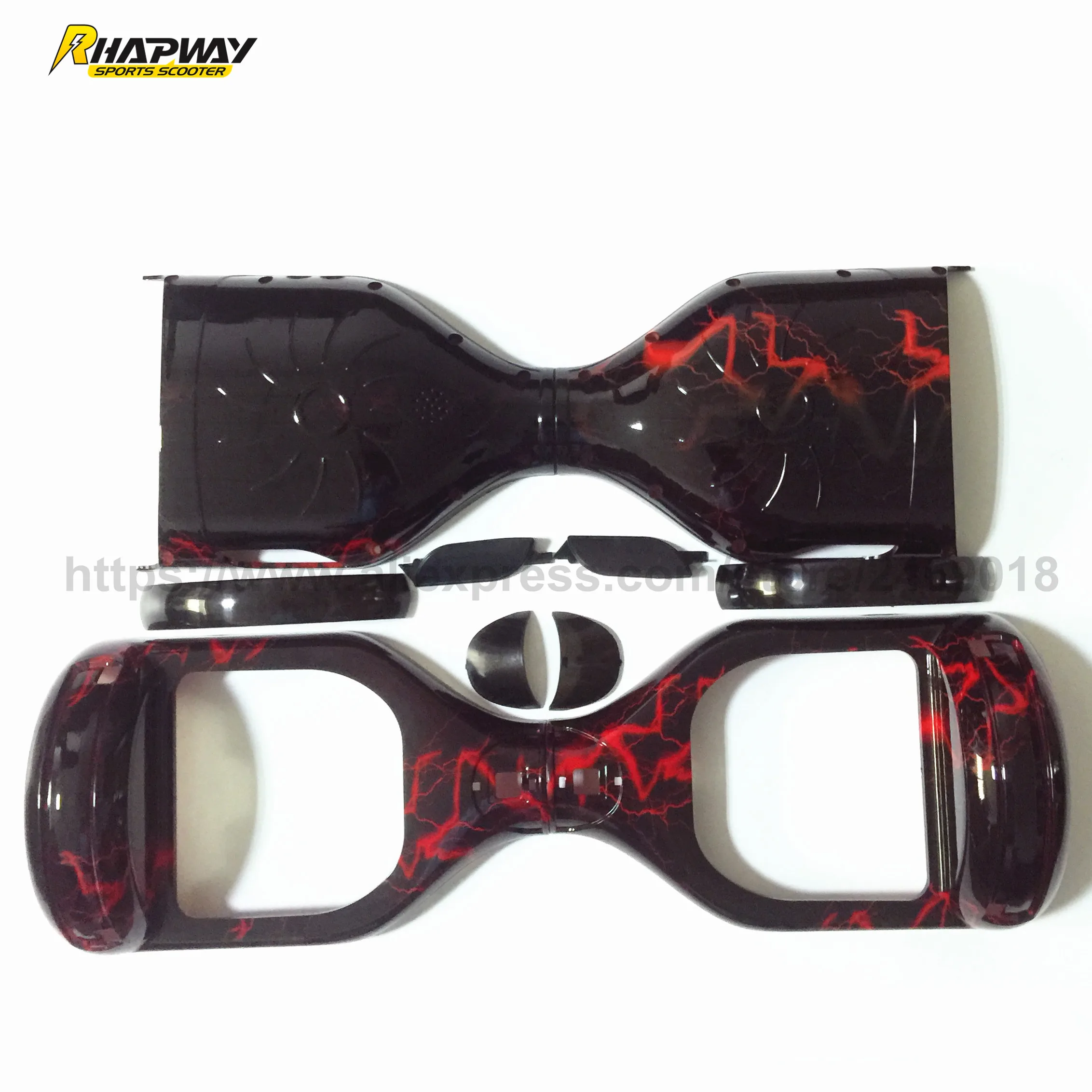 Новый стиль электрический скутер пластиковый чехол Ховерборд внешний корпус