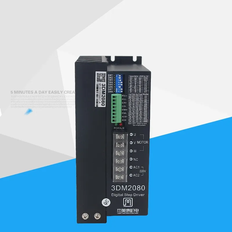 

3-Phase Digital Stepper Motor Driver For 110/130 Motor 3DM2080