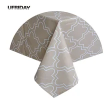 UFRIDAY Современная скатерть с геометрическим принтом, скатерть для прямоугольного стола toalha de mesa manteles, прочная водонепроницаемая скатерть