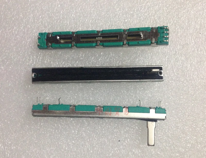 4 шт. для Yamaha Stereo fader MG12/4 16/4 прямой скользящий потенциометр A20K A203 раздвижной