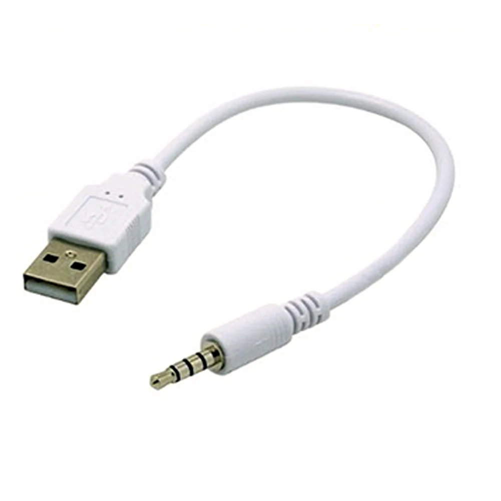 Новинка высококачественный белый разъем AUX аудио 3 5 мм штекер USB 2 0 гнездовой