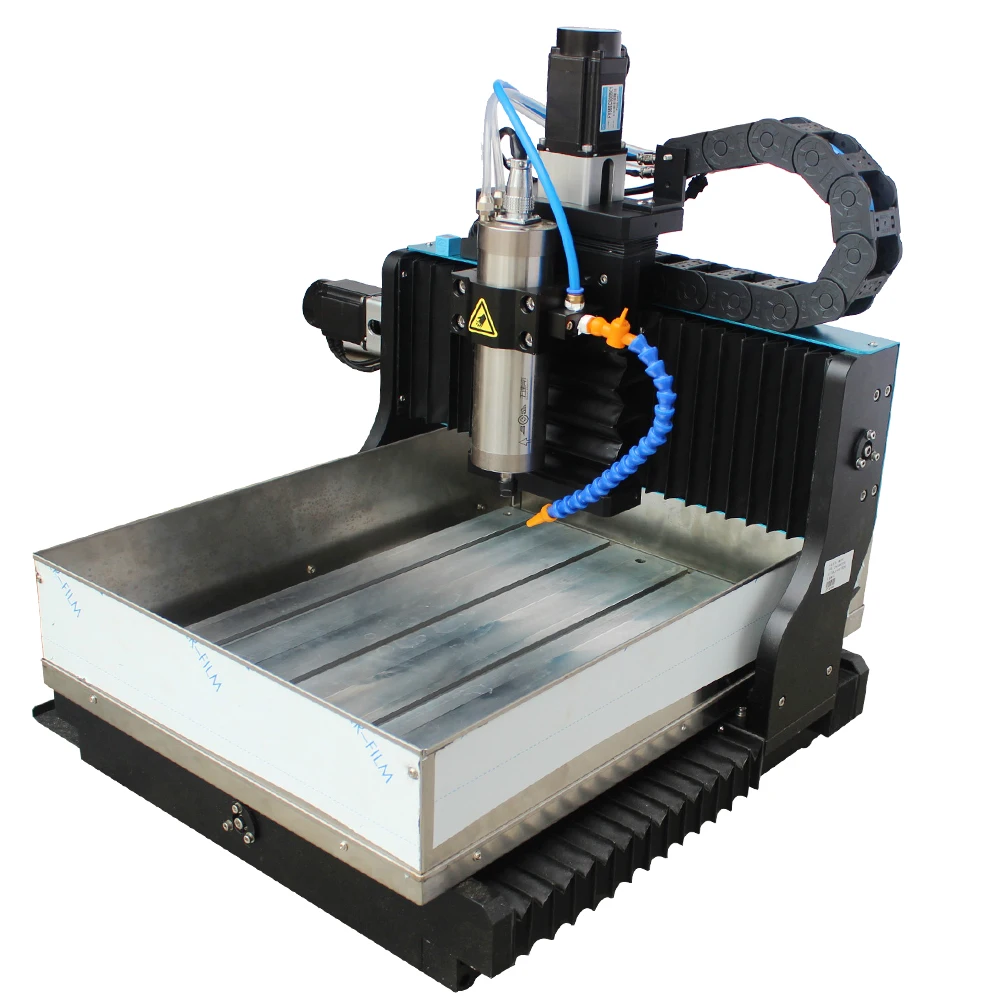 JFT cnc 3030 1500w 3axis router engraving machine Lpt port with water tank for metal plastic wood eva engraving 