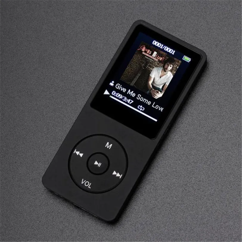 CARPRIE MP3 Плеер 1," TFT черный 8G HiFi без потерь Звук Музыкальный плеер FM рекордер TF карта Apr21 Профессиональный Прямая